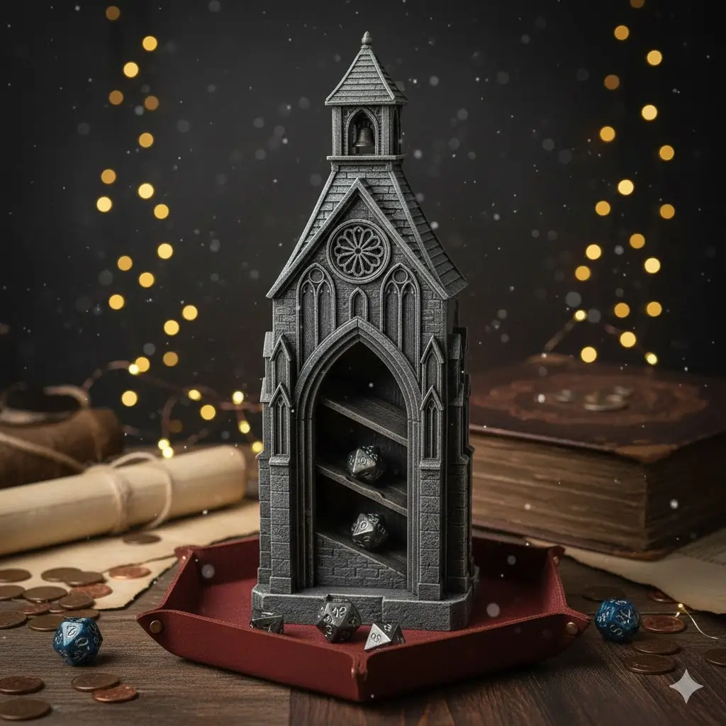 Belltower Dice Tower details