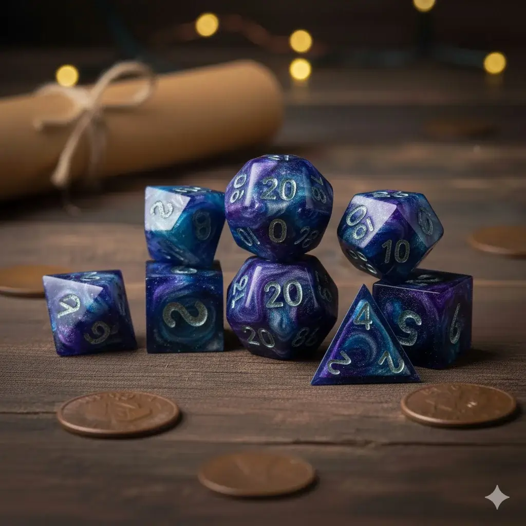 Nebula Dice details