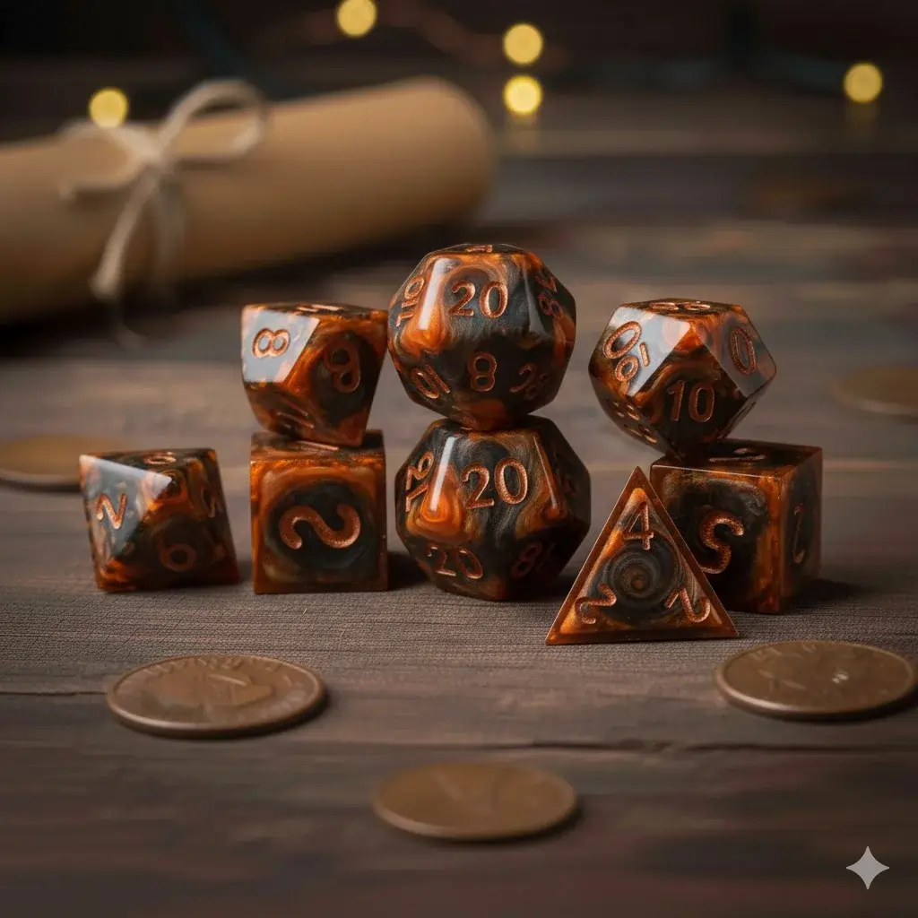 Fire and Soot  Dice details