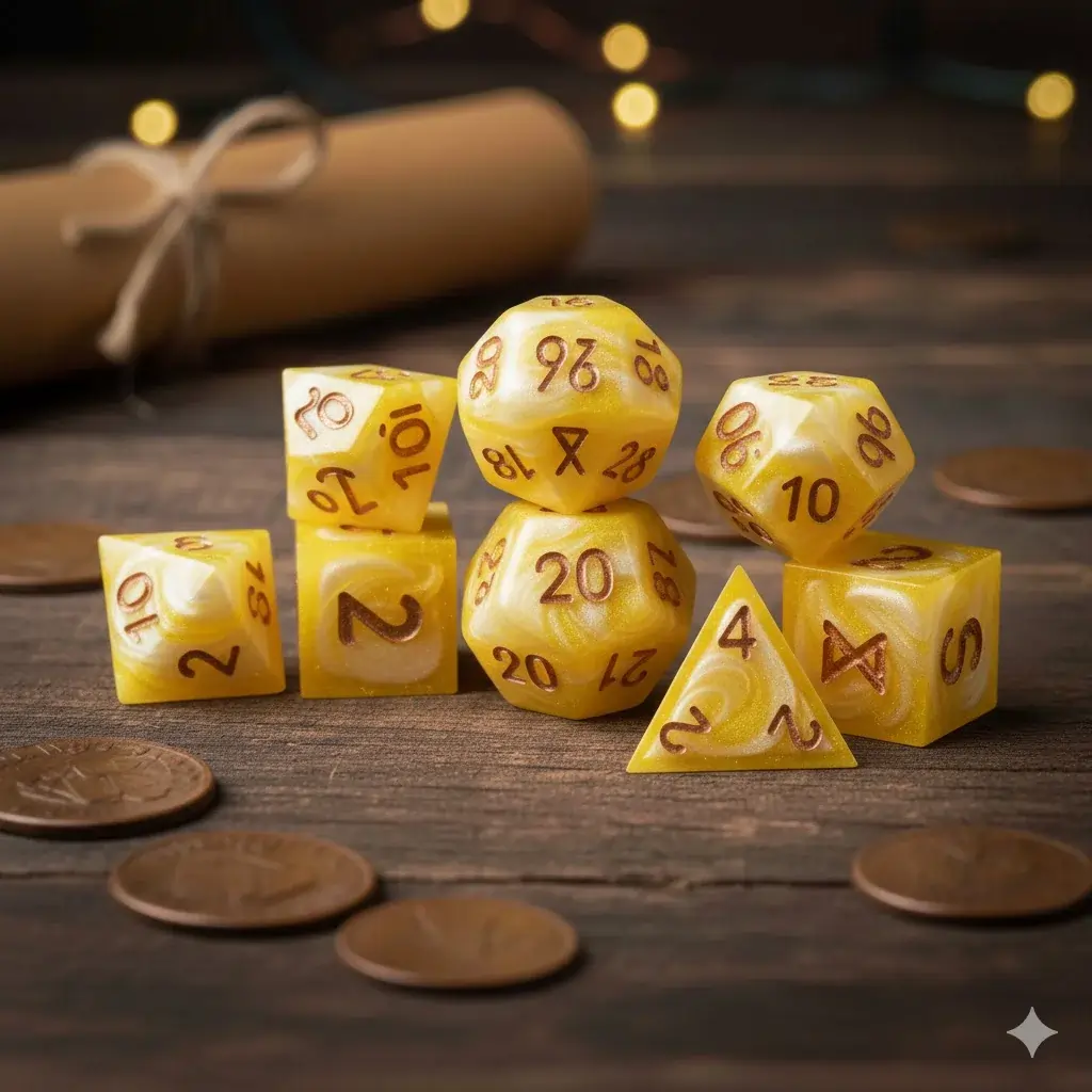 Starburst Dice details